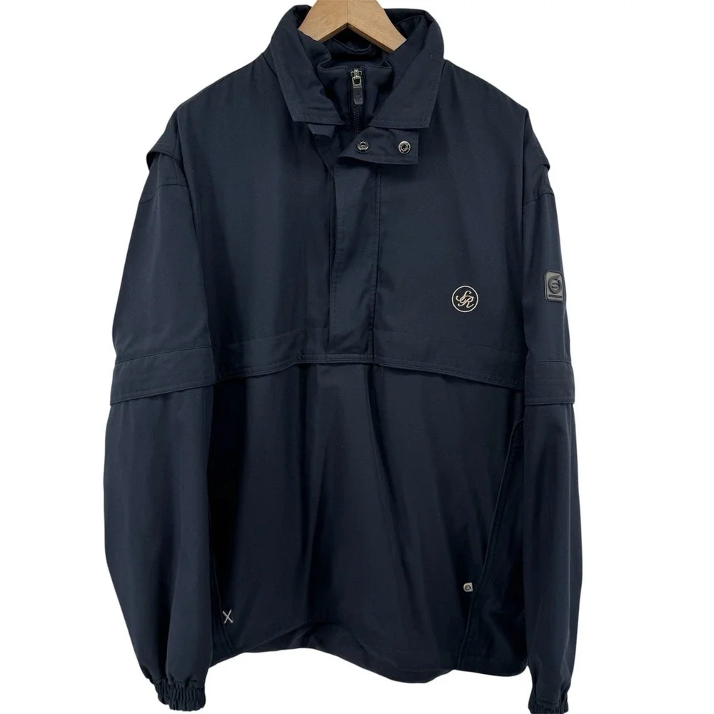 Sunderland of Scotland Weatherbeater Rain Jacket Navy Blue Large Scotland Golf
